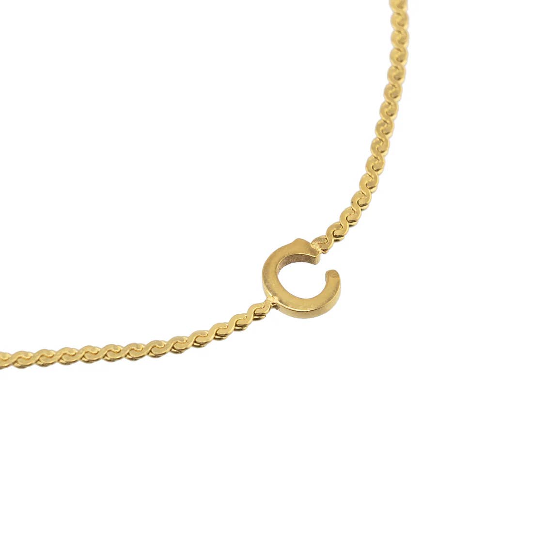 Dainty Initial Bracelet