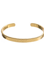 Hammered Bangle | 24K Gold
