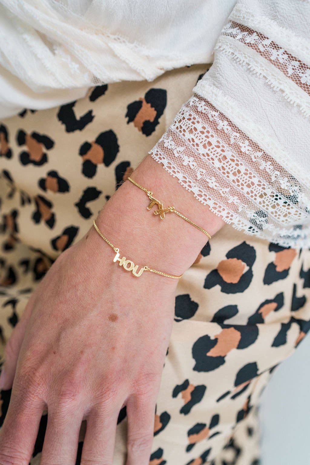 24K Gold Plated Bracelet | Texas