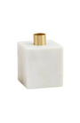 Marble Taper Holder | White