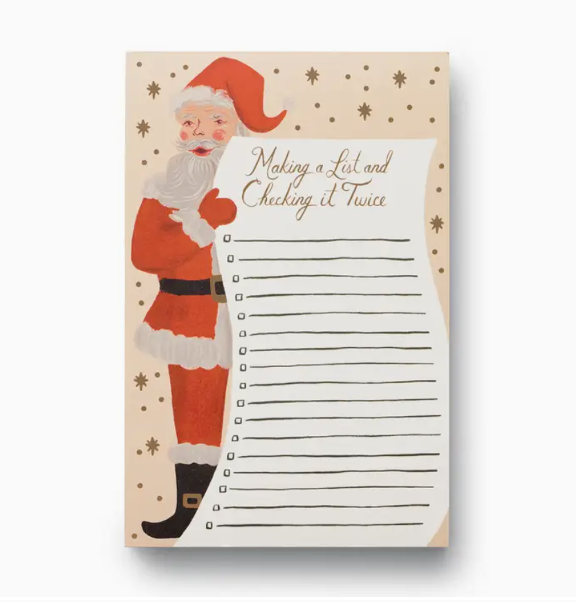 Notepad | Santa's List