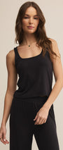 Starry Eyed Tank | Black Sand