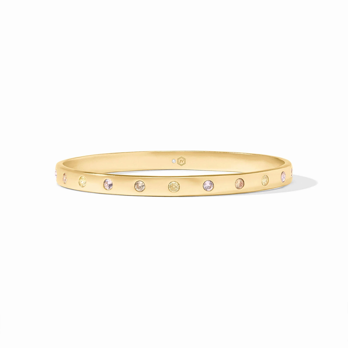 Julie Vos | Rainbow Bangle | Champagne Radiance
