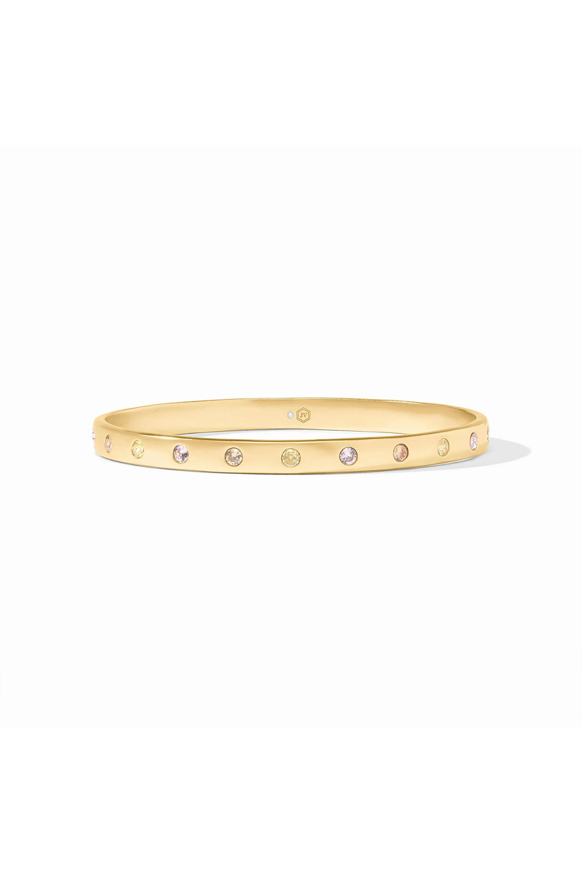 Julie Vos | Rainbow Bangle | Champagne Radiance