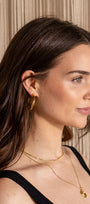 Chunky Tube Hoops Medium