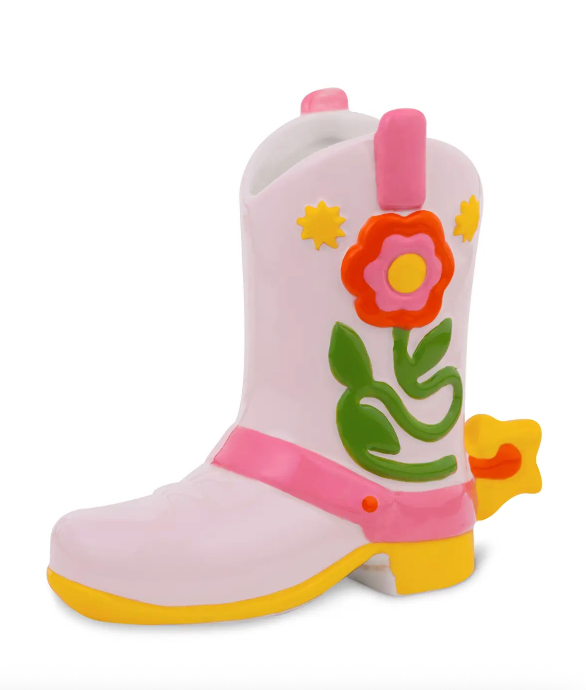 Hand Painted Vase | Boot