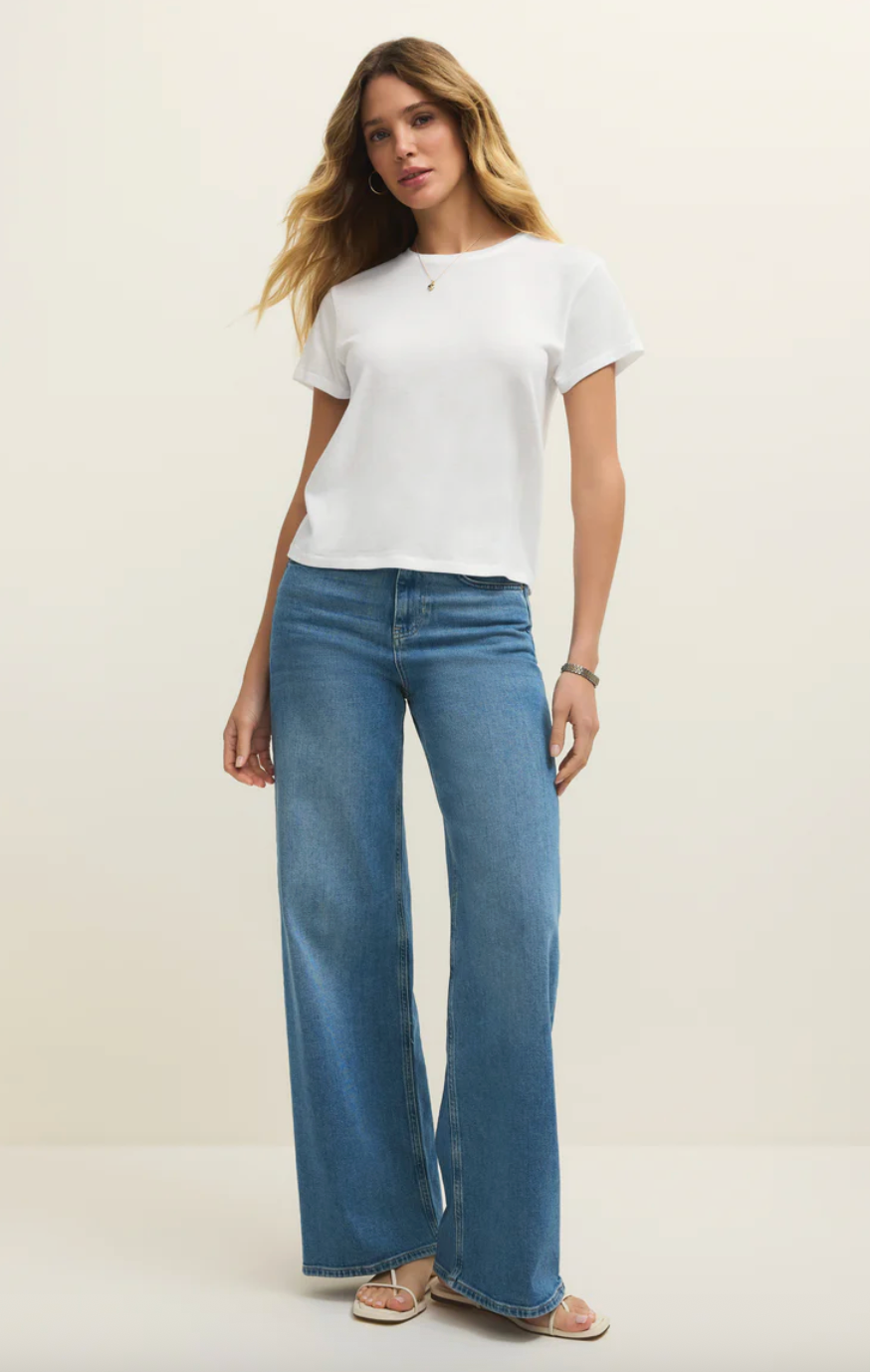 Tourist Jersey Tee | White