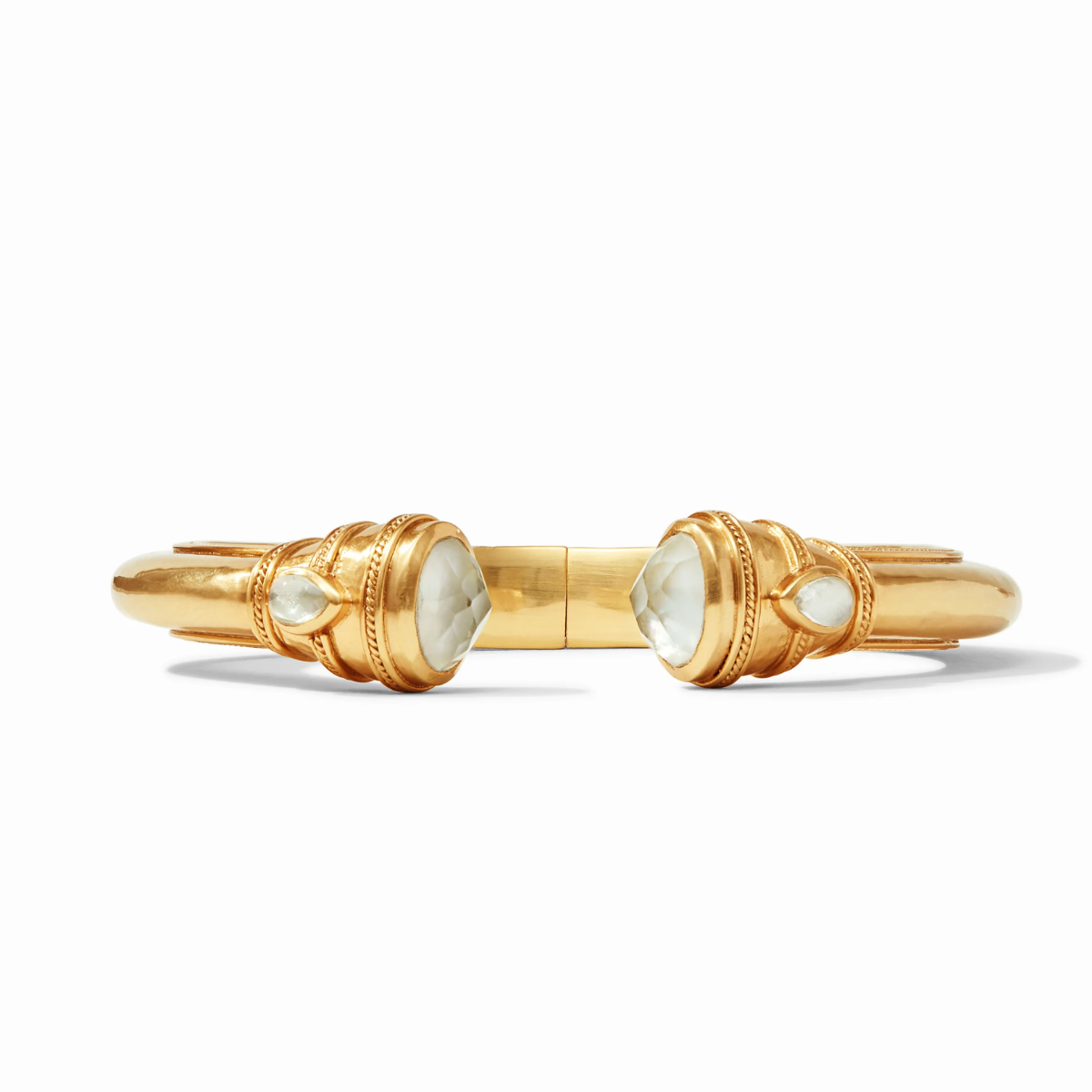 Julie Vos | Cannes Demi Cuff | Clear Crystal