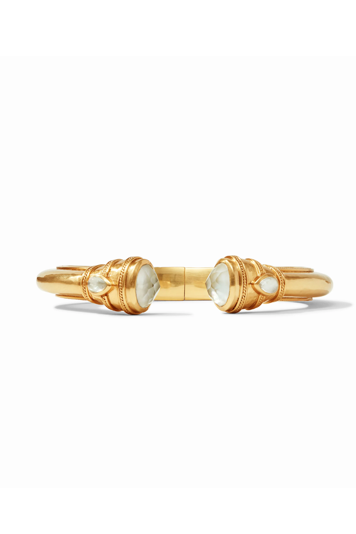 Julie Vos | Cannes Demi Cuff | Clear Crystal