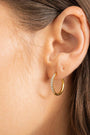 Diamond Hoops 18mm