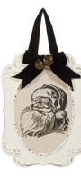 Santa Embossed Wall Art