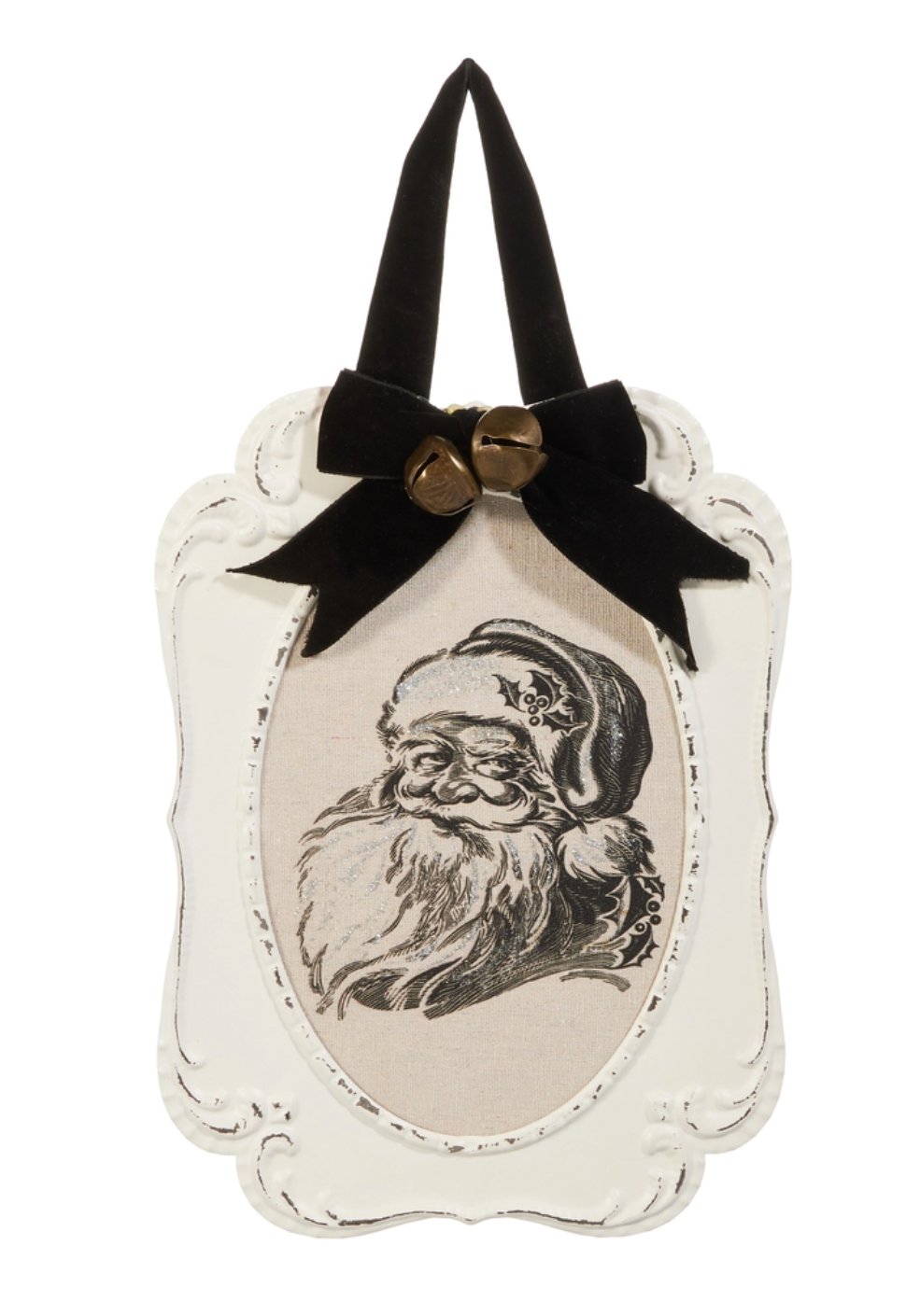 Santa Embossed Wall Art