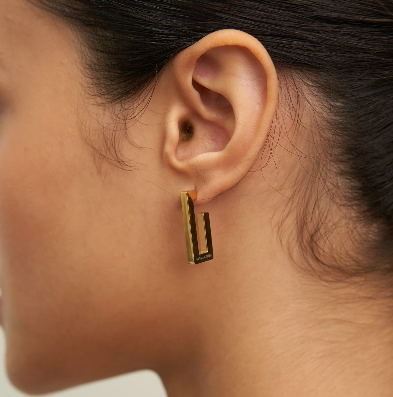 Brenda Grands | Rectangular Hoops