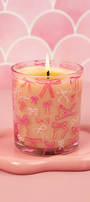 Candle #072 Pink Bow | Sweet Grace