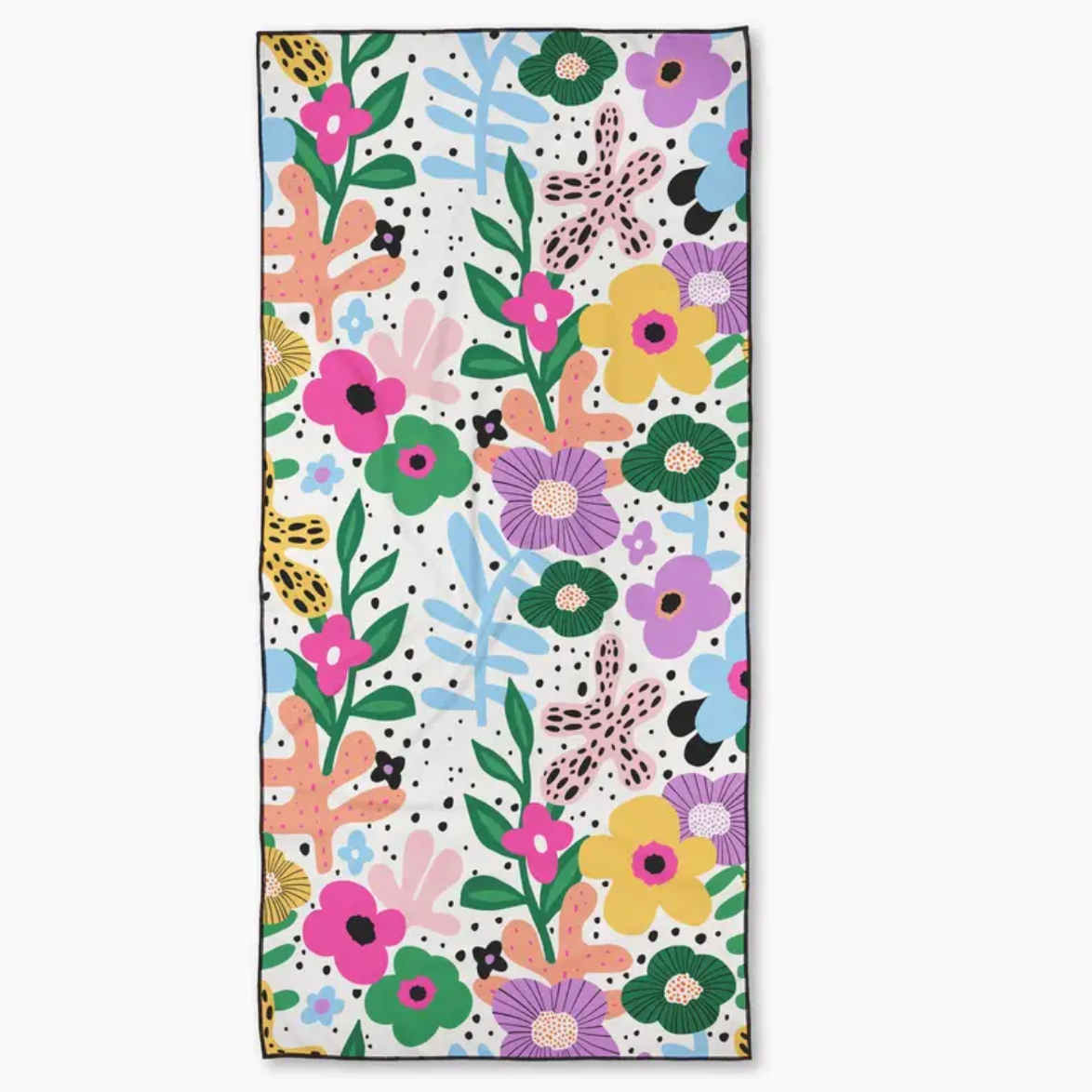 Geometry Beach Towel | Botanicals