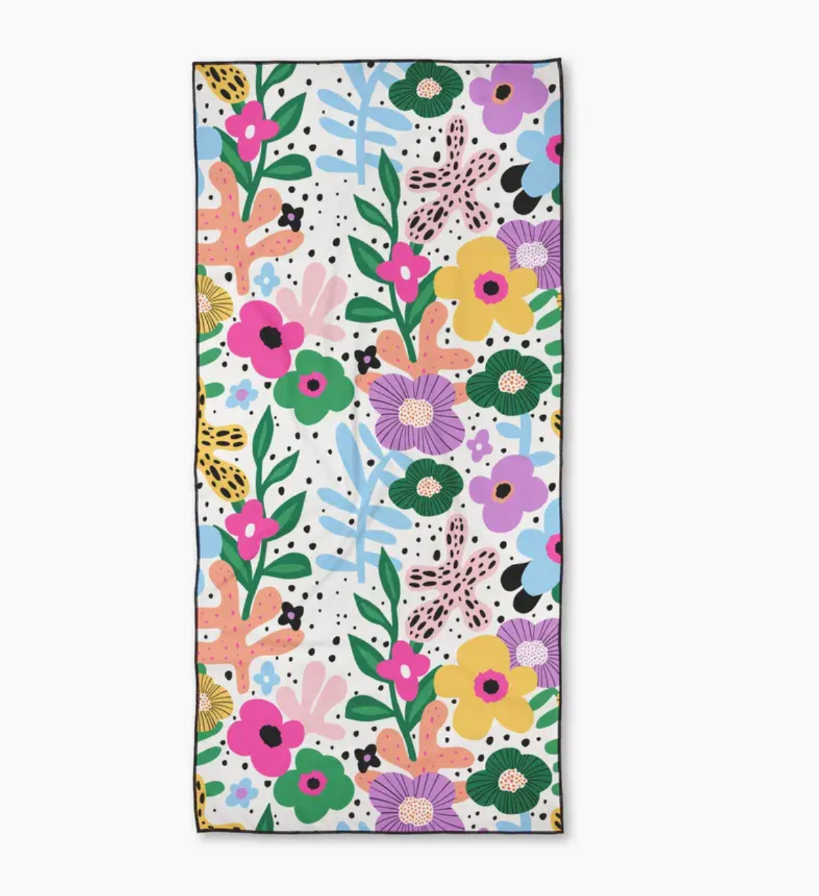 Geometry Beach Towel | Botanicals