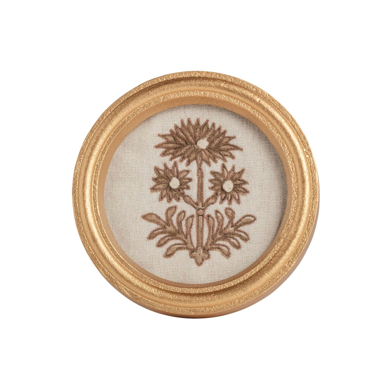 Circle Frame | Flower Print