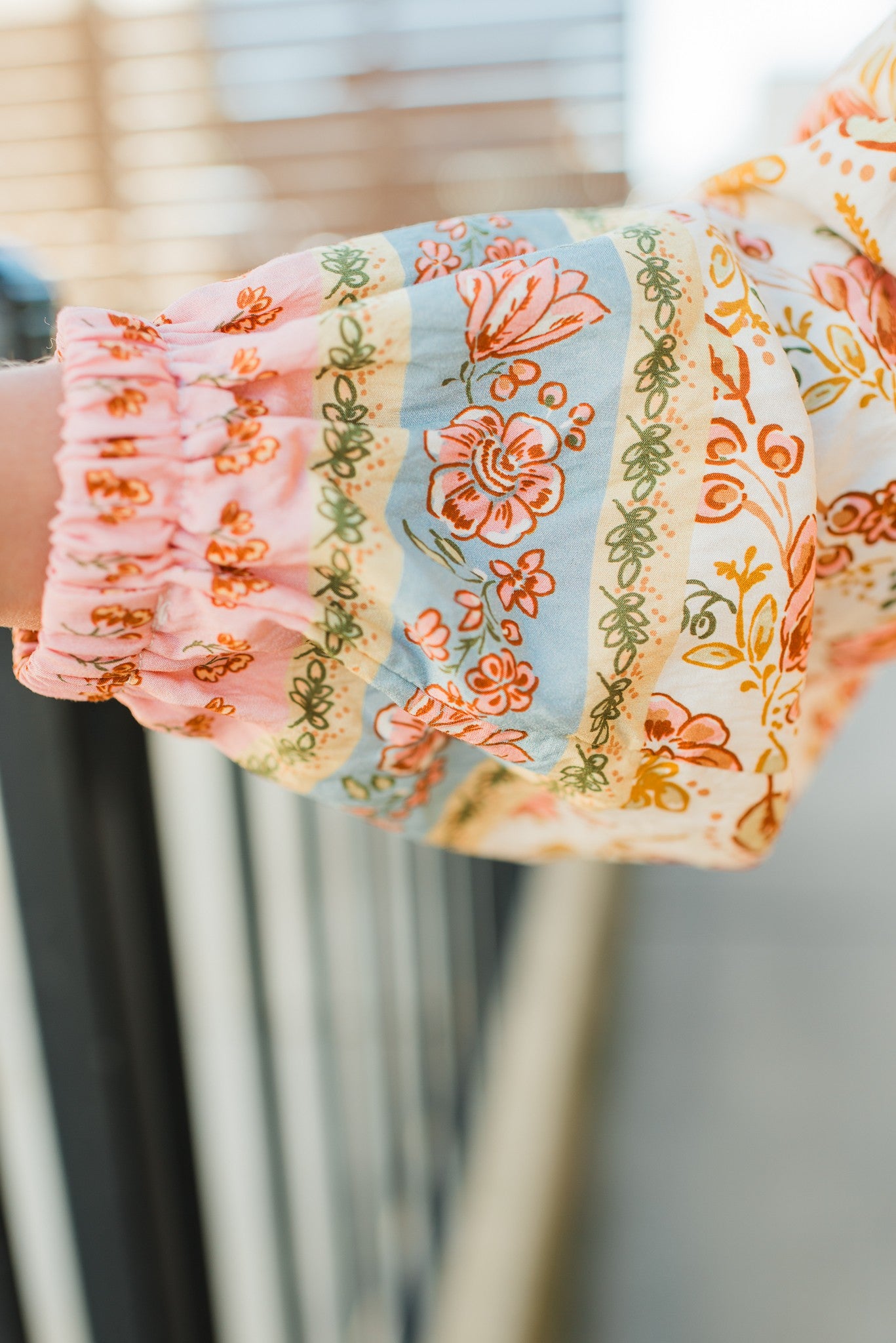 Crissy Top | Cream + Multi