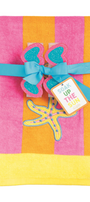 Terry Cloth Beach Towel | Soak Up The Sun