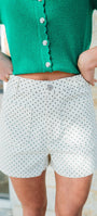 Emery Shorts | Cream + Black