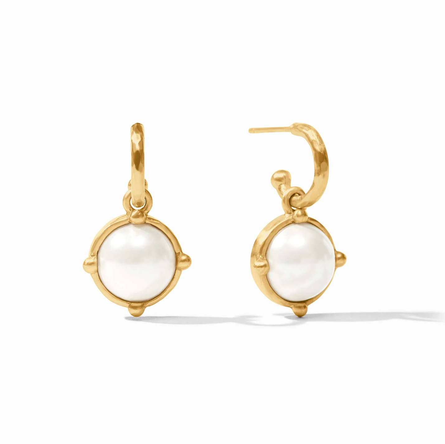 Julie Vos | Honeybee Hoop | Pearl