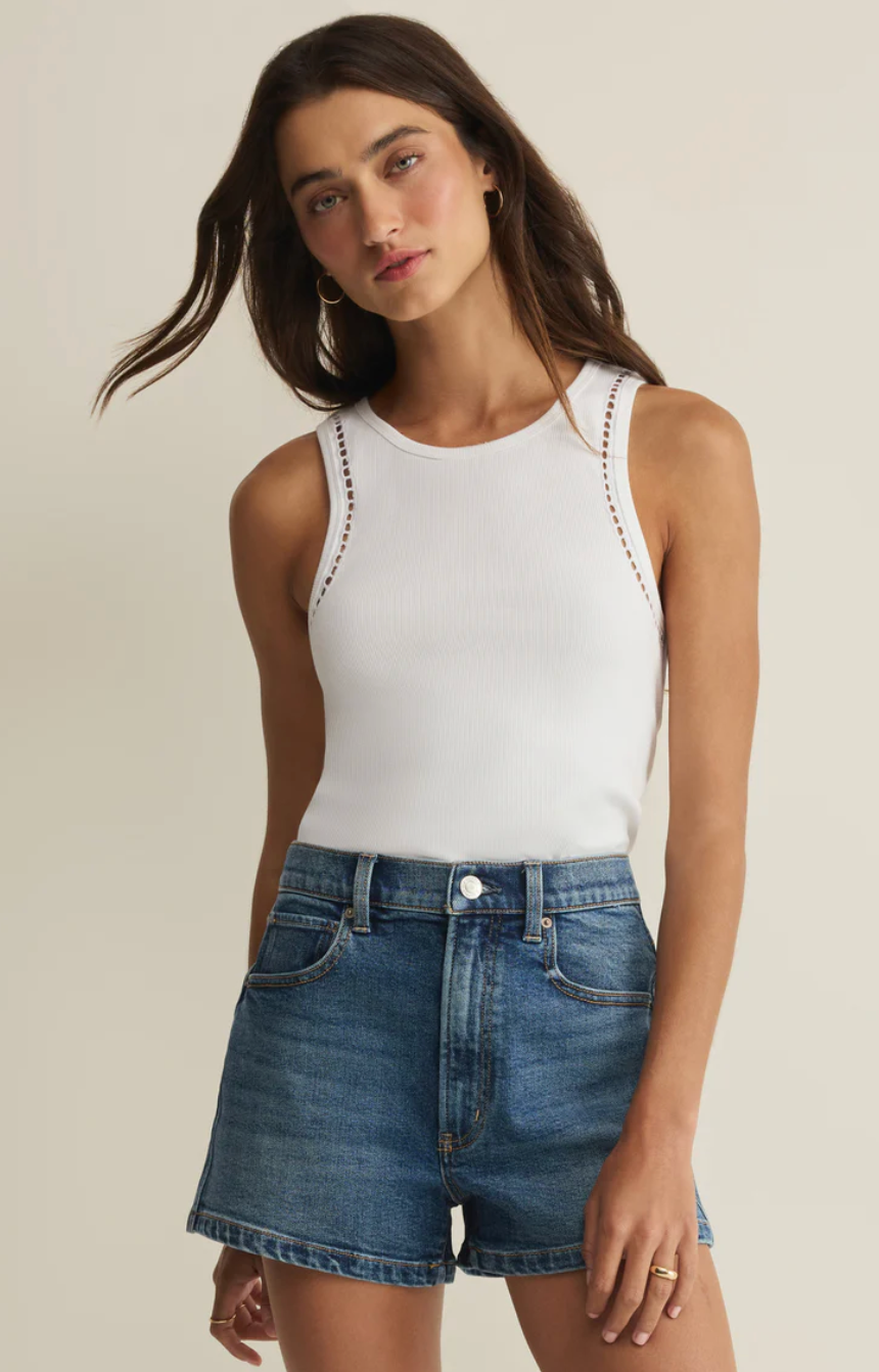 Z Supply | Boa Ribbed Tank | White