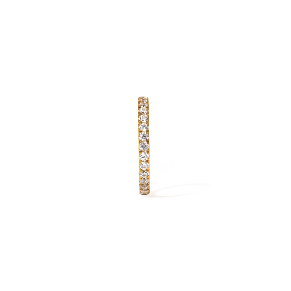 Waterproof Dainty Tennis Ring: 7