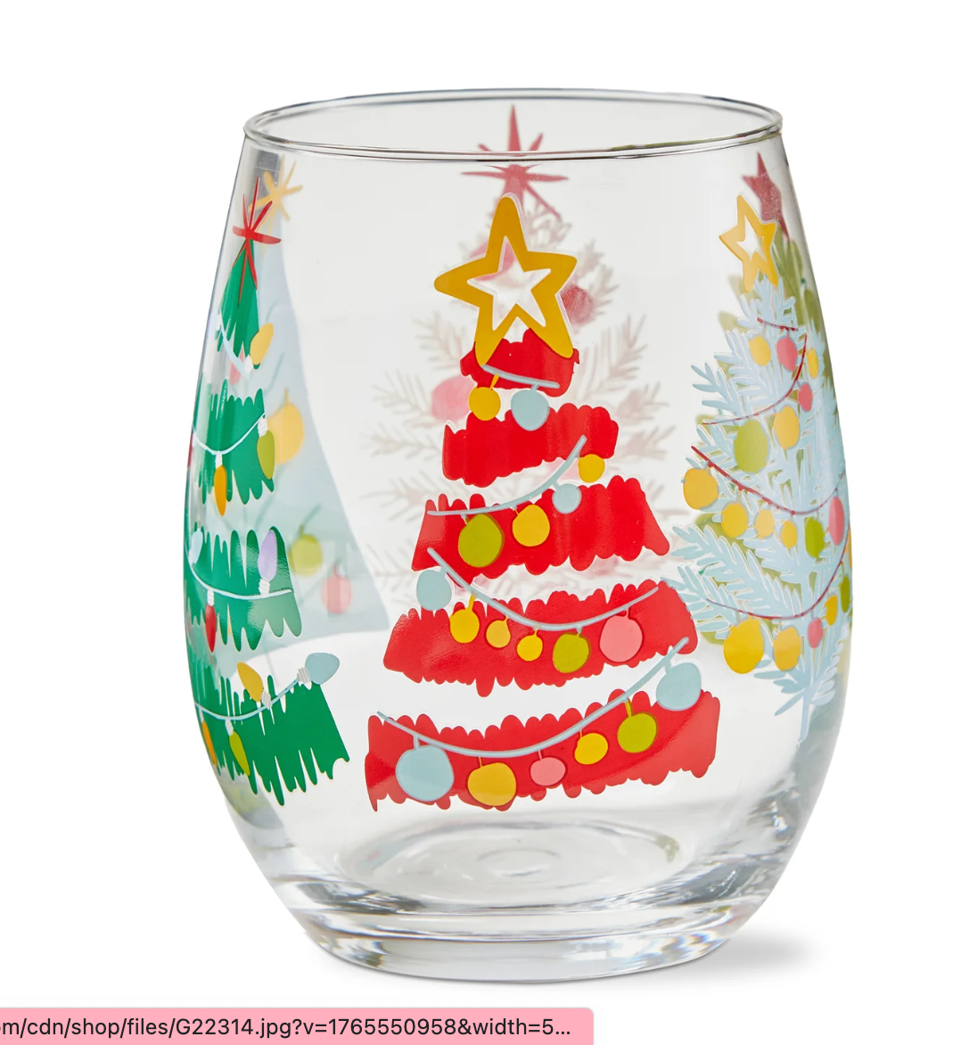 Stemless Wine Glass | Groovy Trees