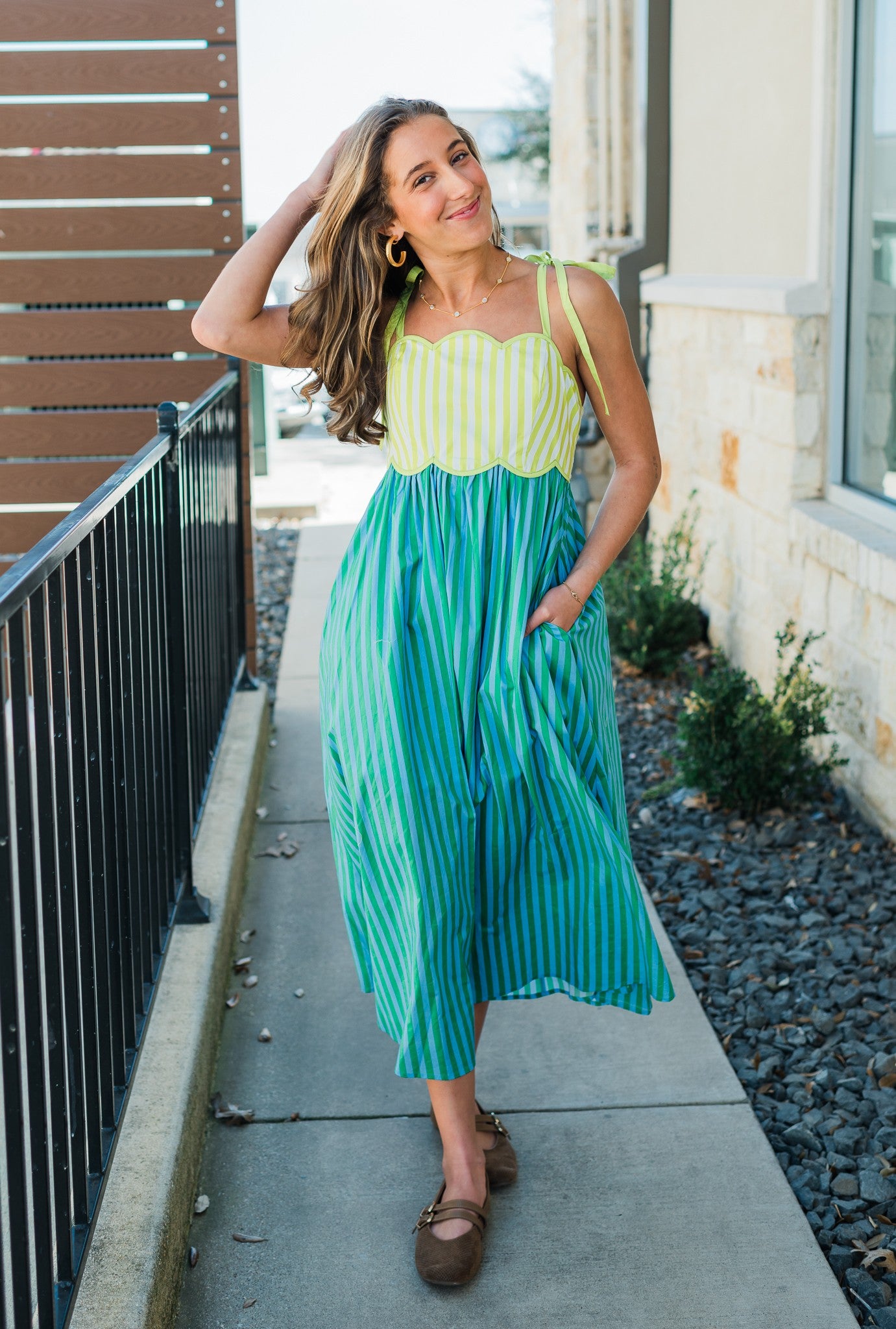 Aruba Dress | Kiwi Green