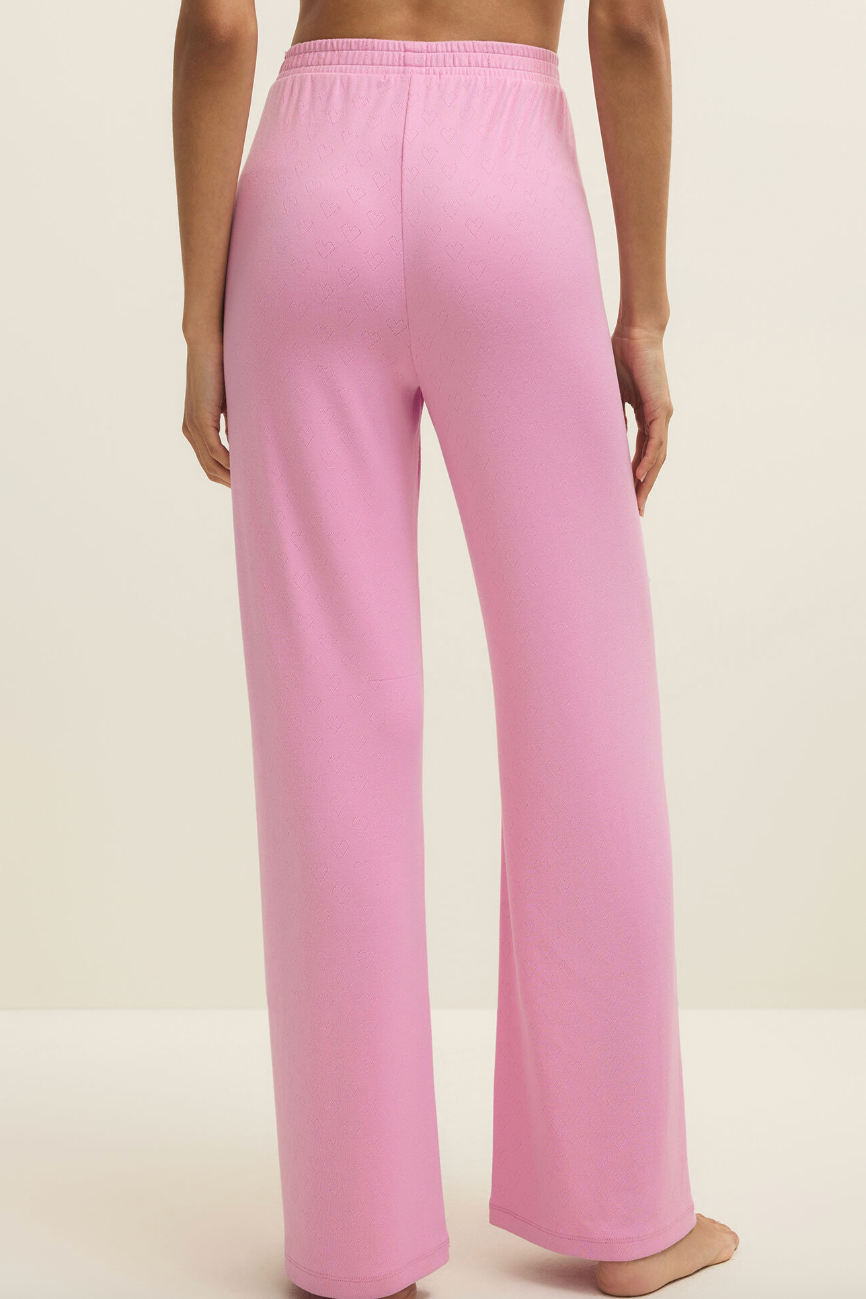 Josie Heart Lounge Pants | Pink Crush