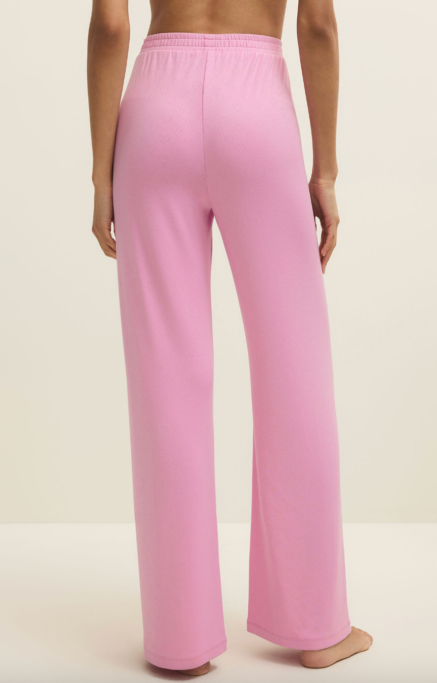 Josie Heart Lounge Pants | Pink Crush