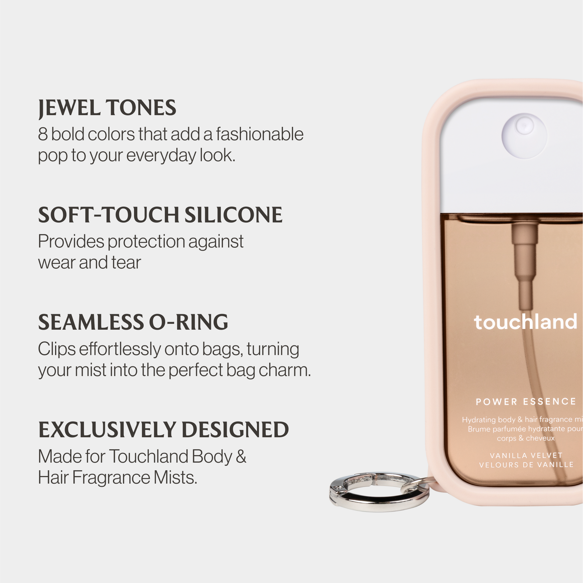 Rosy White | Body & Hair Mist Case